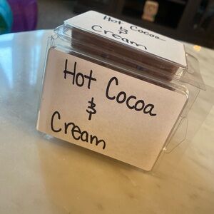3/$13 hot cocoa and cream homemade wax melts
